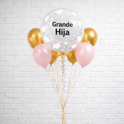 Globo Bubble Graduación Gorras 61 cm – Para Helio - Narosa Sweet Party Barcelona