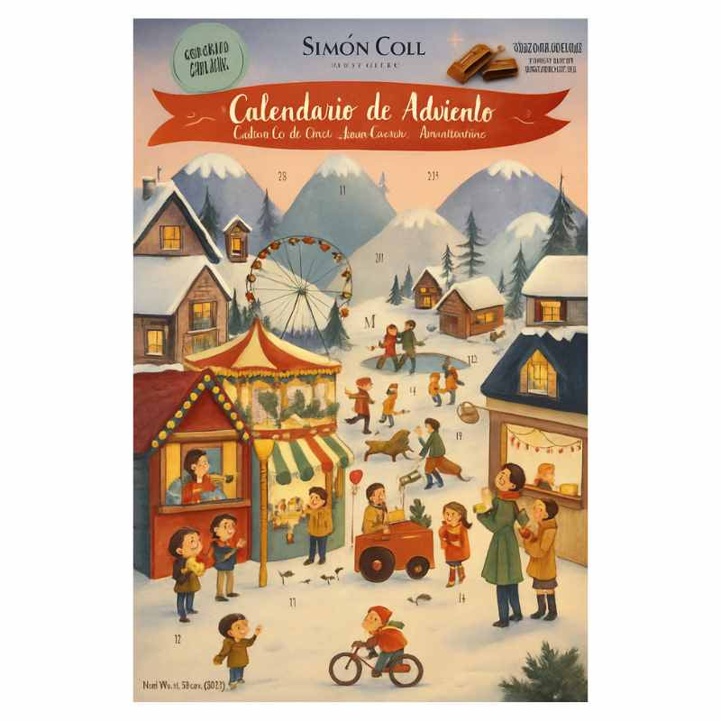 Chocolates sin gluten para Navidad Simón Coll