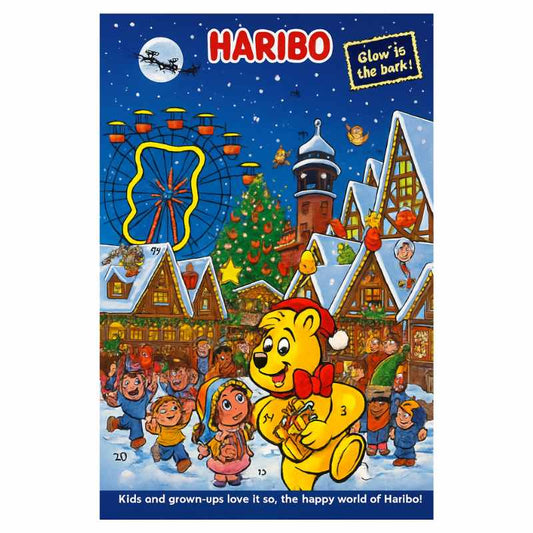 Dulce cuenta atrás navideña con caramelos Haribo