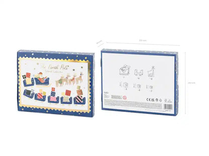 Calendario Trineo Papá Noel para cuenta regresiva navideña