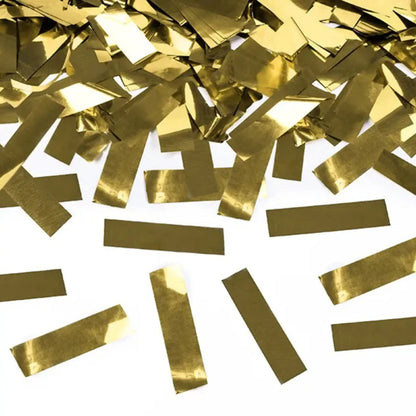 Cañón de Confeti Dorado o Plateado - 40, 60 y 80 cm - Narosa Sweet Party Barcelona