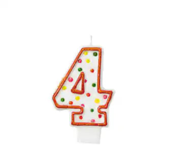 Vela Numeral Lunares - Narosa Sweet Party Barcelona