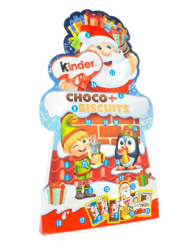 Calendario Adviento Kinder Choco Biscuit