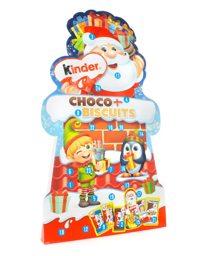 Surtido de chocolates Kinder para Navidad