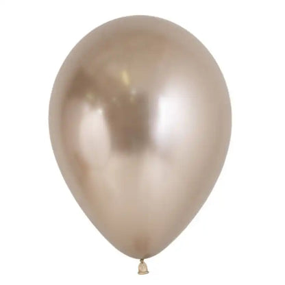 Globo Látex R12/30cm Cromado - Biodegradable