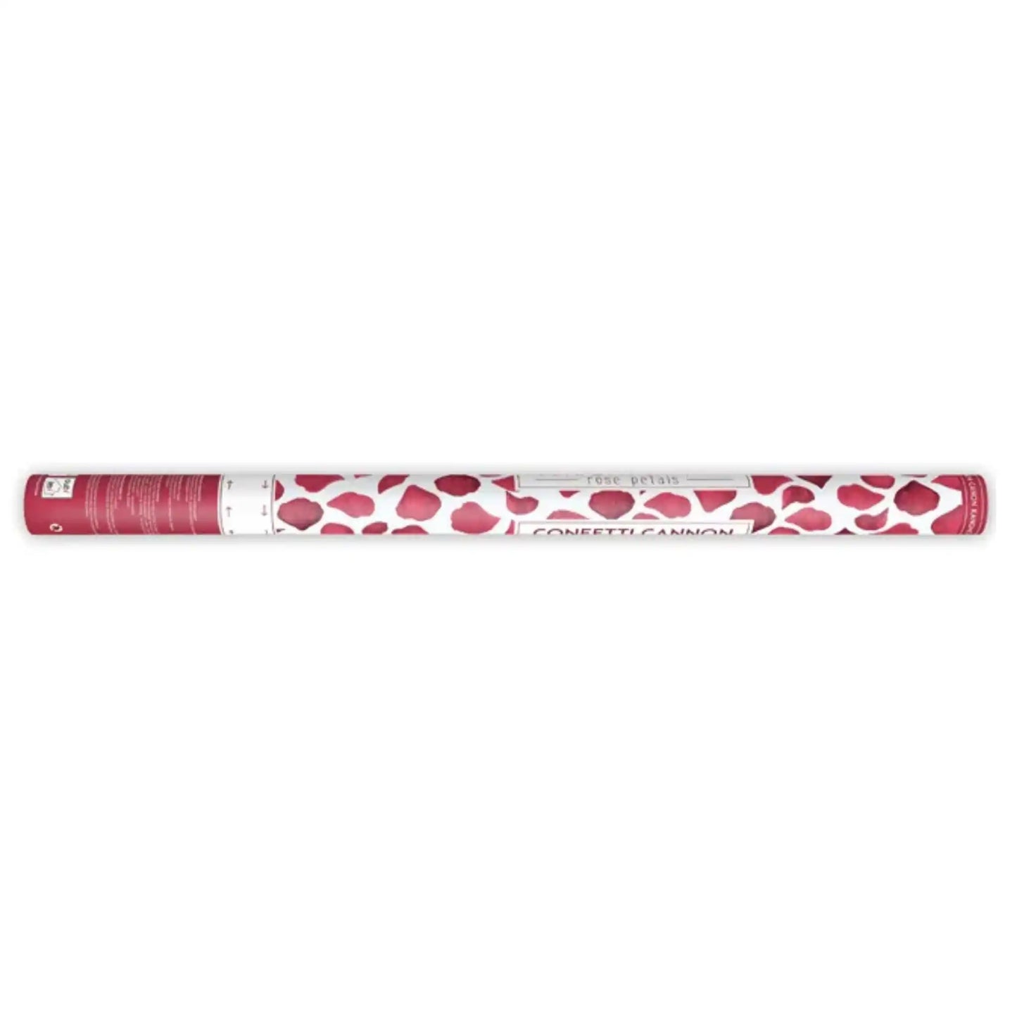 Canó de Confeti amb Pètals de Rosa Rojo - 3 Grandàries
