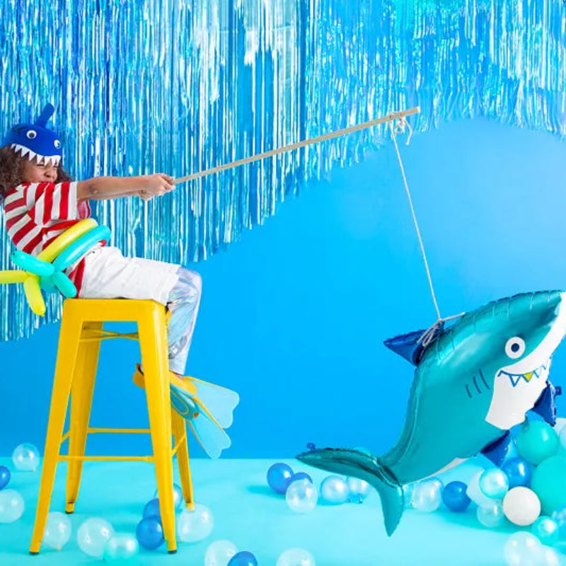 Cortina metálica multicolor 90×250 cm para fondo de fotos