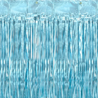 Cortina Metálica Celeste