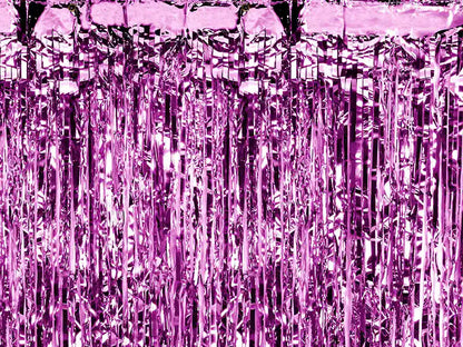 Cortina Decorativa Metálica Multicolor 90×250 cm | Fondo Fiesta