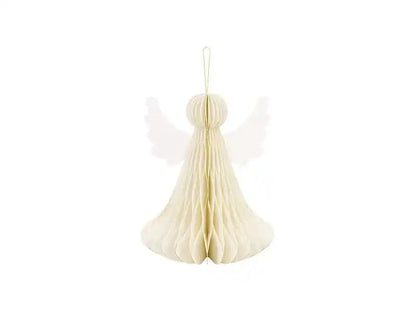 Decoración de Papel en Nido de Abeja Ángel Marfil - Narosa Sweet Party Barcelona