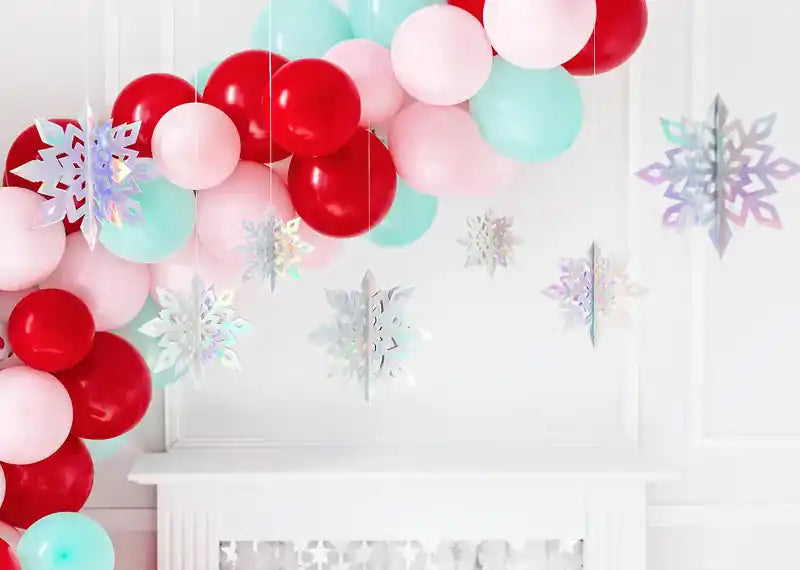 Decoración Colgante Copos de Nieve 15-25 cm - Narosa Sweet Party Barcelona