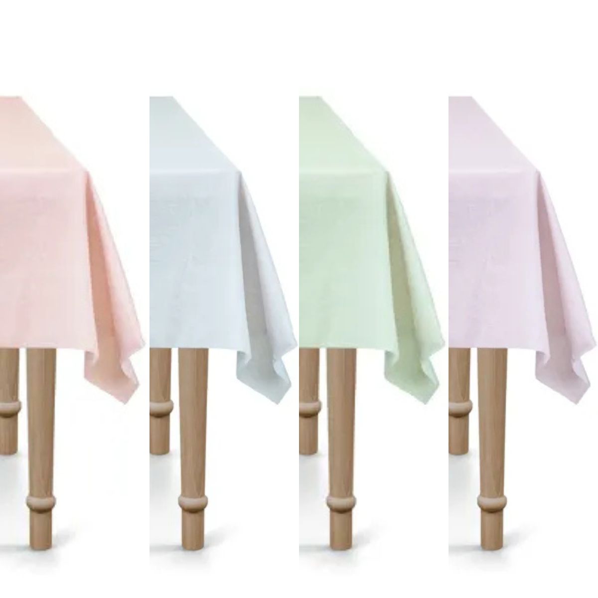Rectangular Disposable Tablecloth 180x120 cm - Various Colors