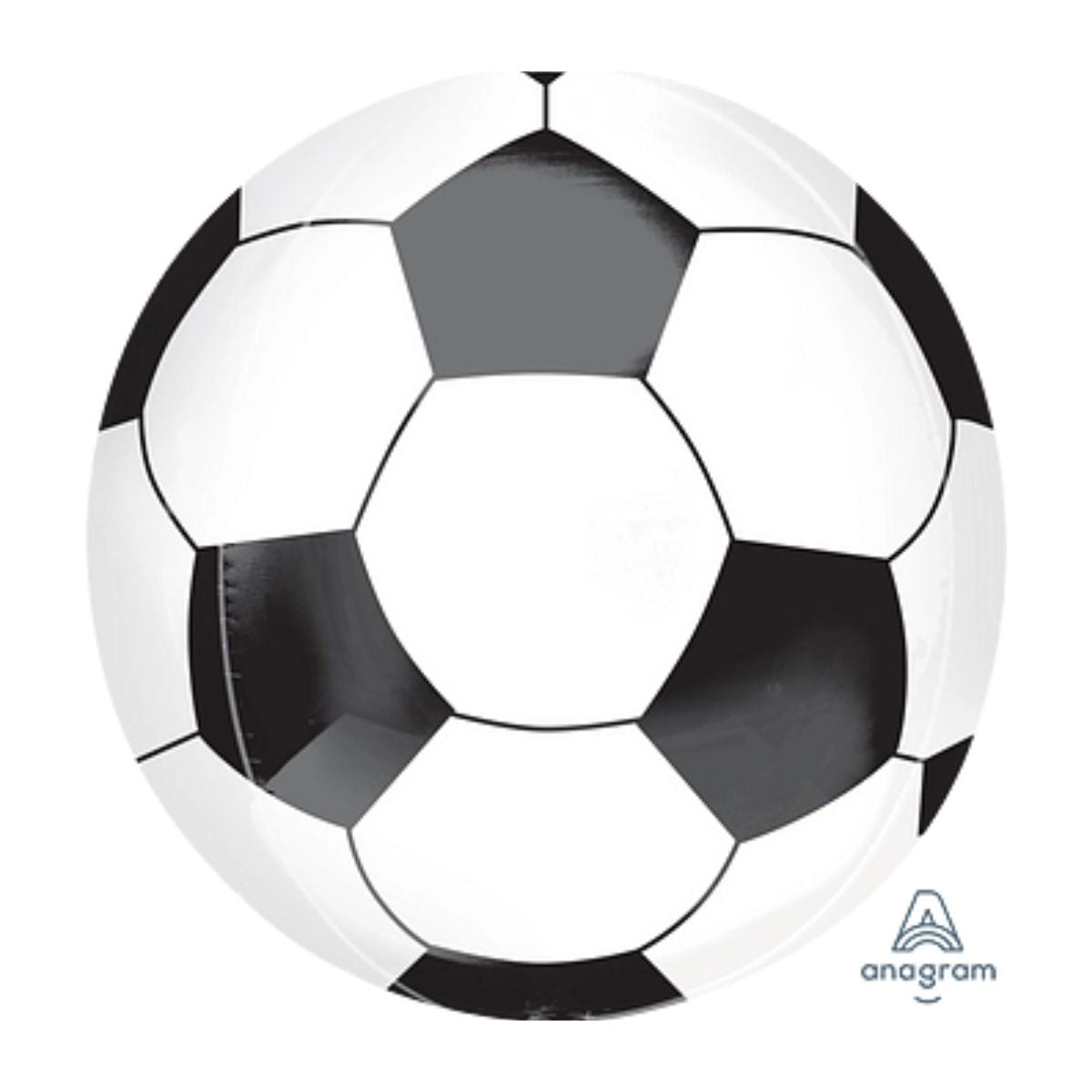 Globus Foil ORBZ Pilota de Futbol 38 cm – Aire o Heli