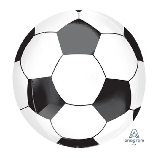 Globus Foil ORBZ Pilota de Futbol 38 cm – Aire o Heli