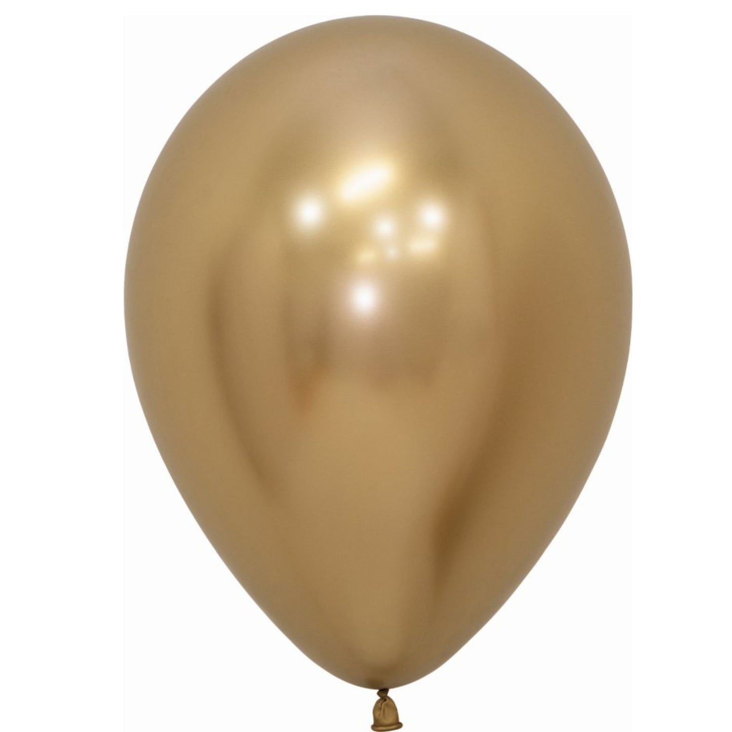 Globo Látex R12 Cromado 30 cm - Biodegradable