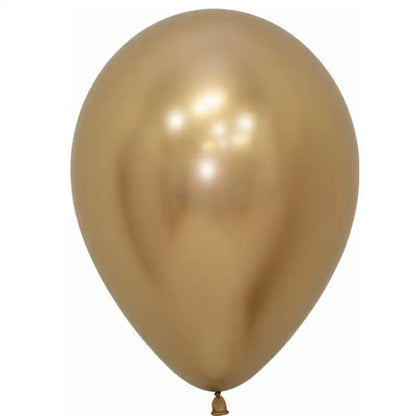 Globo Látex R12/30cm Cromado - Biodegradable