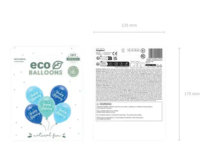 Globos Biodegradables Happy Birthday To You Azul - Narosa Sweet Party Barcelona