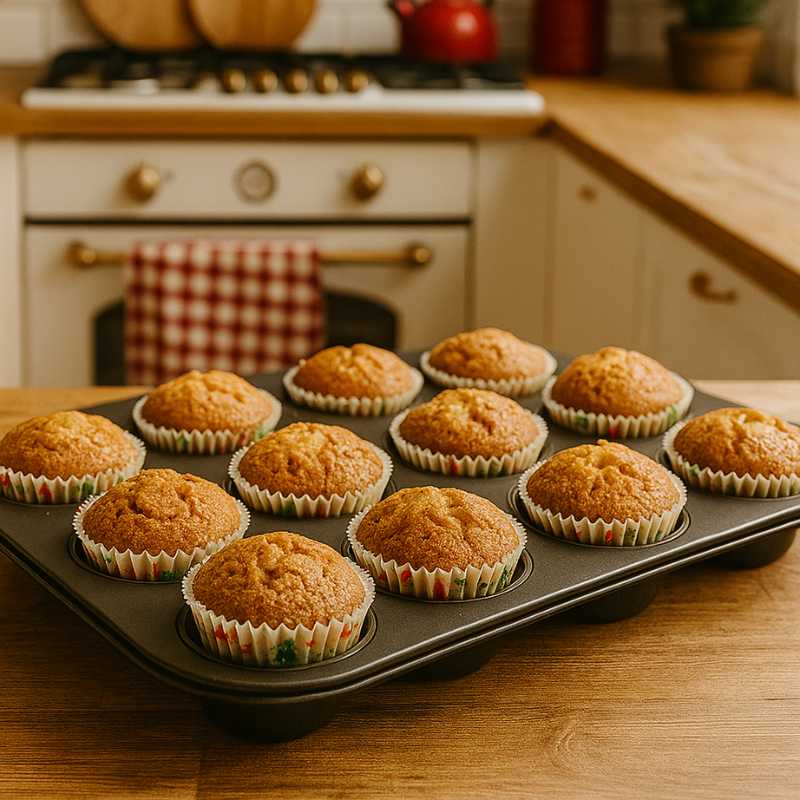 White and Green Christmas Baking Wrappers (36 pcs)