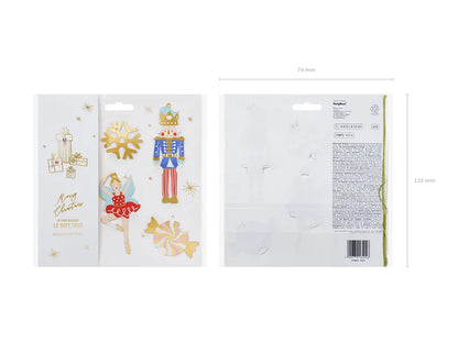 Etiquetas de Regalo Cascanueces