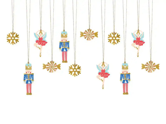 Etiquetas de Regalo Cascanueces - Narosa Sweet Party Barcelona