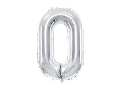 Globus foil número 86 cm (0–9) – Daurat, rosa gold o platejat