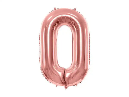 Globo foil número 86 cm - Rosa Gold - Narosa Sweet Party Barcelona