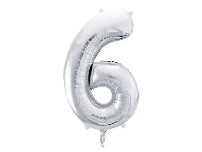 Globus foil número 86 cm (0–9) – Daurat, rosa gold o platejat
