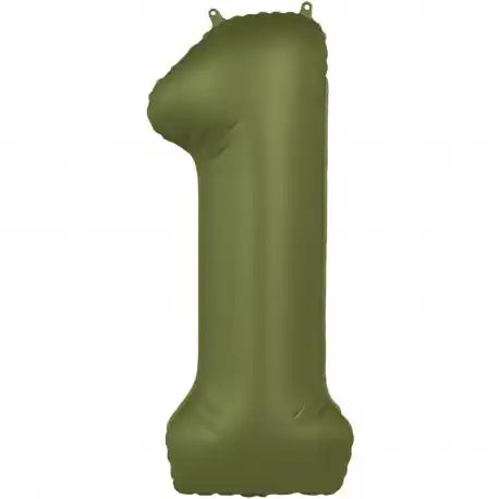 Globus Números Verd Oliva Mate de 86cm