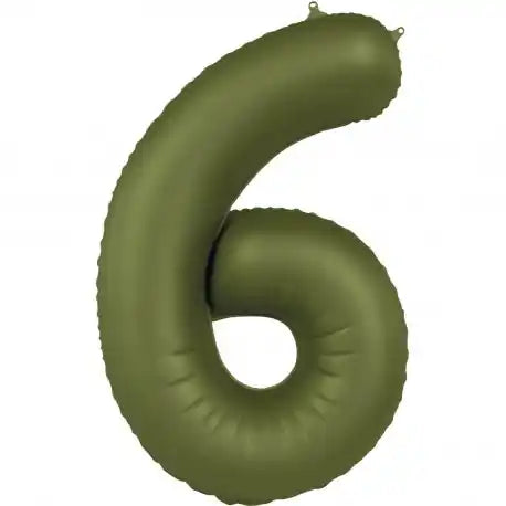 Globus Números Verd Oliva Mate de 86cm