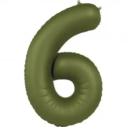 Globus Números Verd Oliva Mate de 86cm