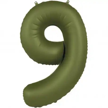 Globus Números Verd Oliva Mate de 86cm