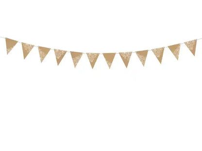 Banderín de Papel Kraft