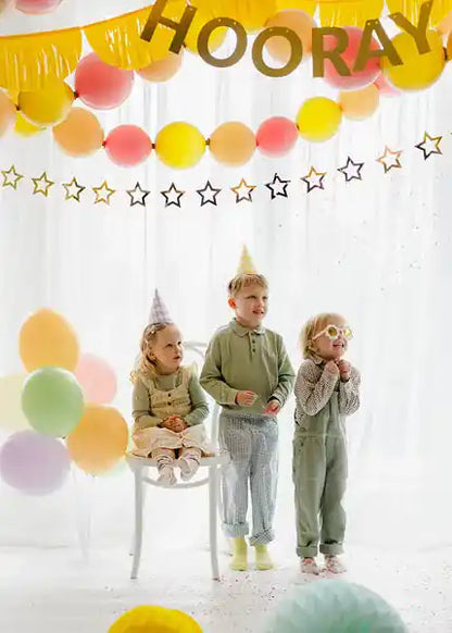 Guirnalda de Estrellas Doradas - Narosa Sweet Party Barcelona