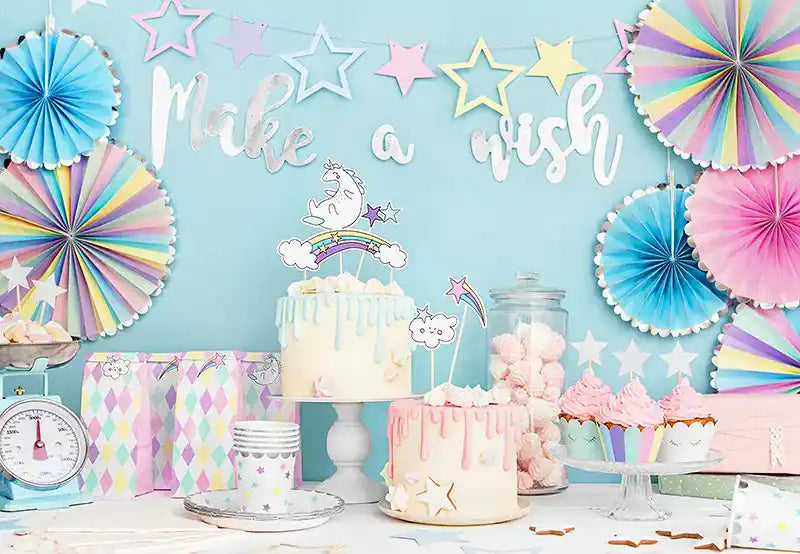 Guirnalda Estrellas Unicornio - Narosa Sweet Party Barcelona