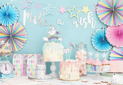 Guirnalda Estrellas Unicornio - Narosa Sweet Party Barcelona