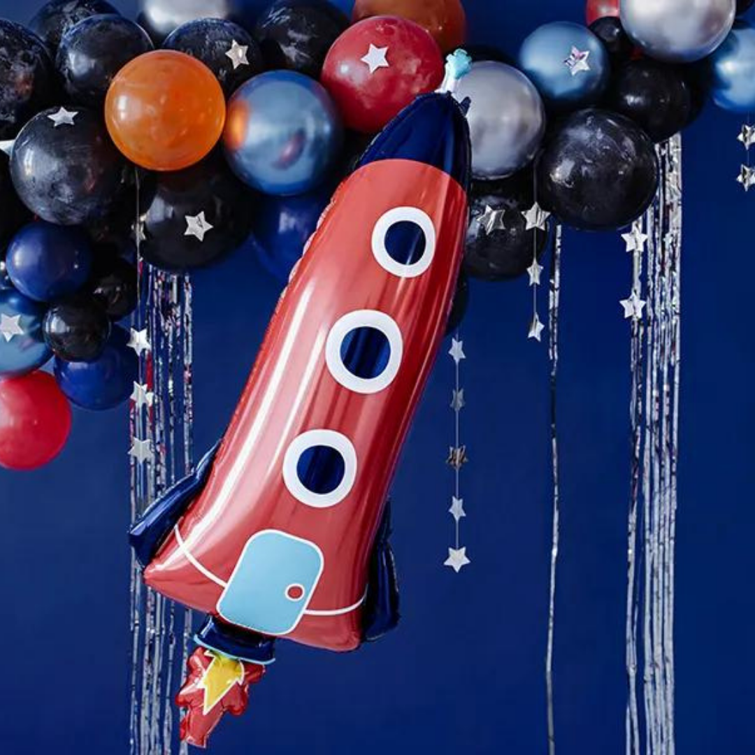 Globus d´alumini Rocket, 44x115cm.