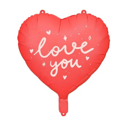 Heart Balloon "I Love You"