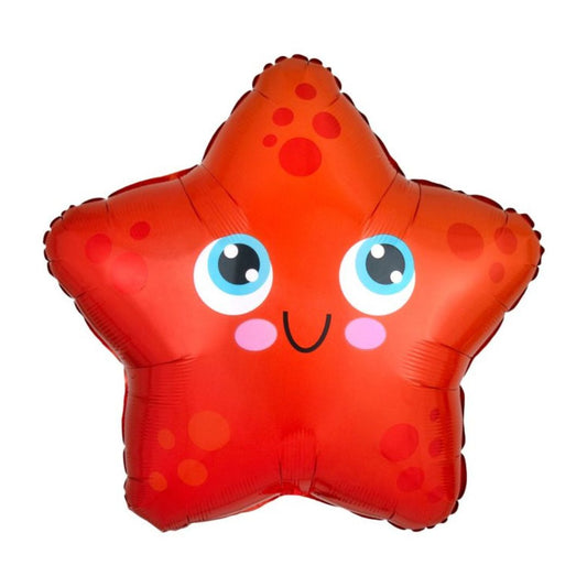 Red Starfish Balloon.