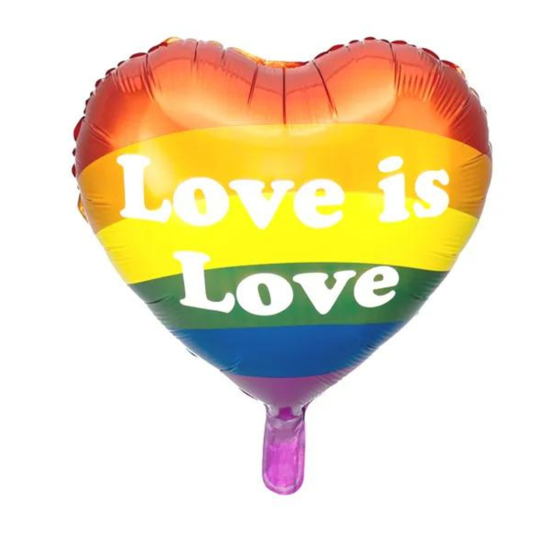 Globus d´alumini Love is Love, 35cm.