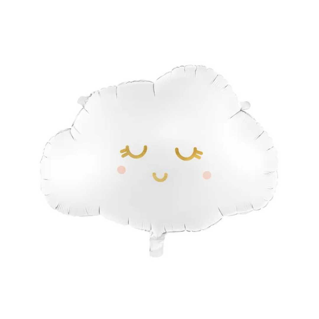 White Matte Cloud Balloon