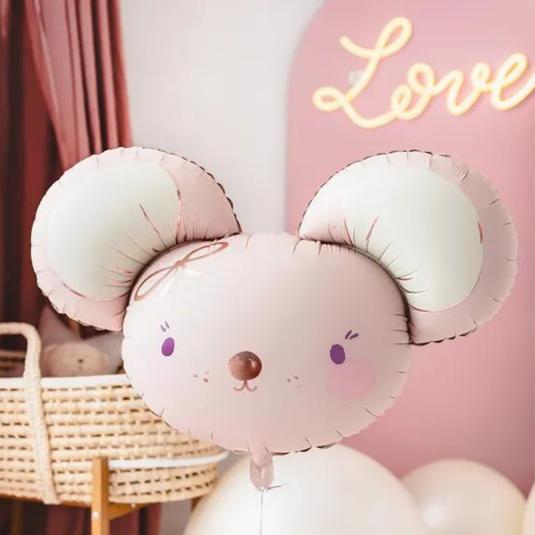 Light Pink Mouse Balloon