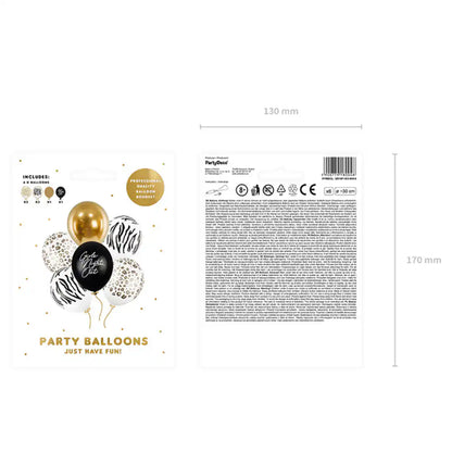 Globos Girls Night Out – Pack x6 – Biodegradables 30 cm - Narosa Sweet Party Barcelona