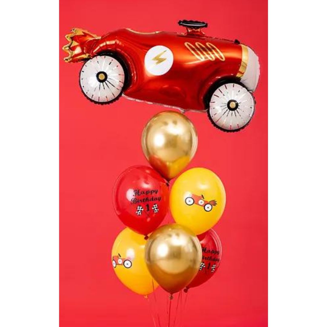 Globos Biodegradables Feliz Cumpleaños Coche