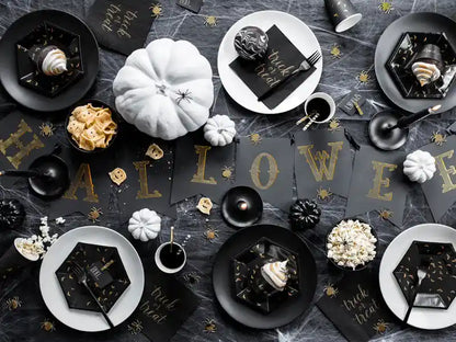 Pancarta Halloween Negro - Narosa Sweet Party Barcelona