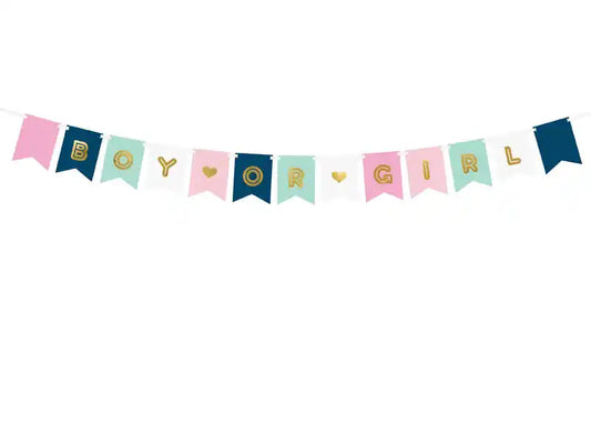 Pancarta de Niño o Niña - Narosa Sweet Party Barcelona