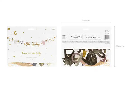 Pancarta Oh baby - Narosa Sweet Party Barcelona