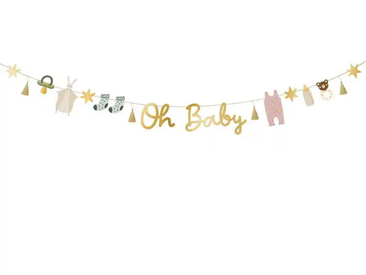 Oh baby banner