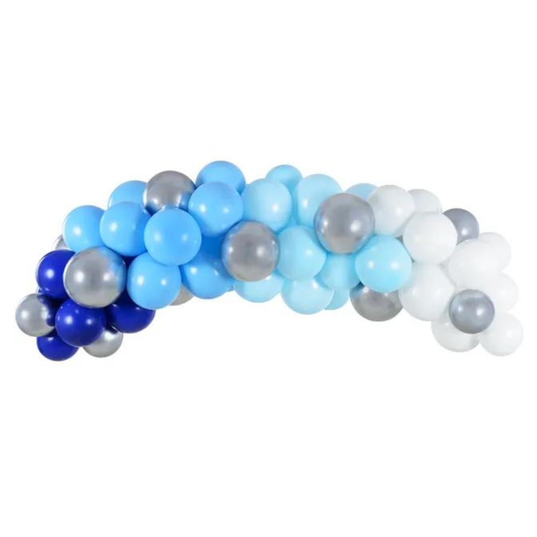 Blue Balloon Garland