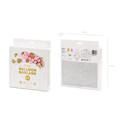Garlanda de Globus Rosa