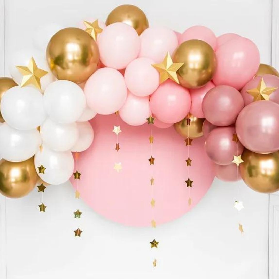 Pink Balloon Garland